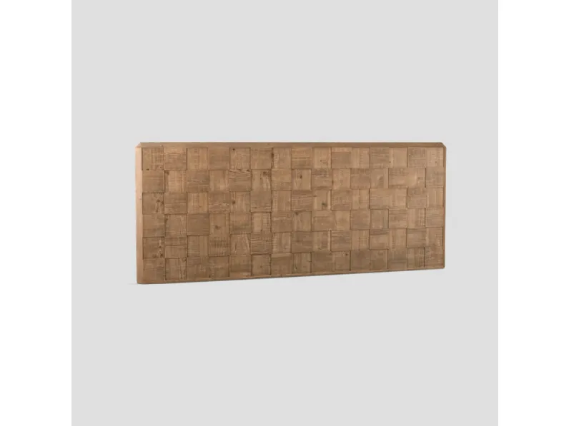 Camera da letto Dama 270 Dialma brown in legno in Offerta Outlet