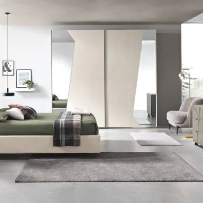 Camera da letto Detroit Gierre mobili in laminato a prezzo scontato