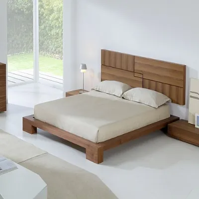Camera da letto Distribuzione grandi marchi Mita teras a prezzo scontato in legno