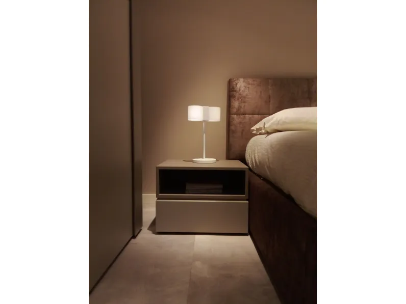 Camera da letto Double/cobalzo/doze Santalucia in laccato opaco a prezzo ribassato
