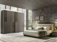 Camera da letto Eleganza S75 in laccato opaco a prezzo ribassato