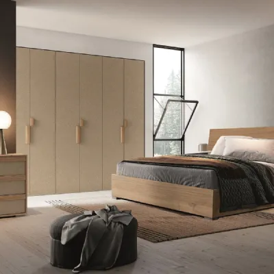 Scontata! Camera da letto Facile 1300c Imab in laminato. Acquistala ora!