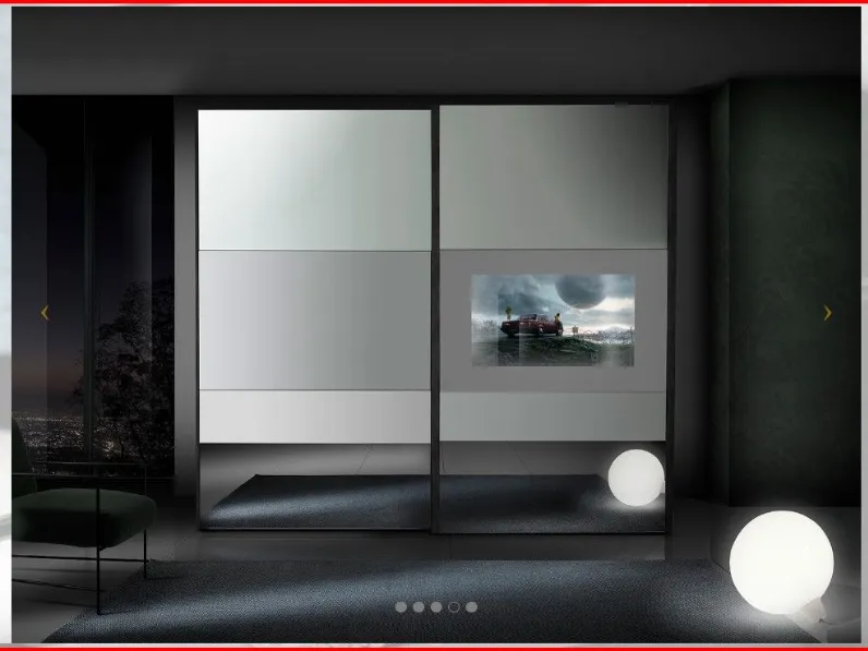 Camera da letto Fantasy/vogue Mobilpiu in legno in Offerta Outlet