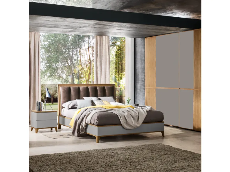 Camera da letto Fiori di loto Le fablier in legno in Offerta Outlet