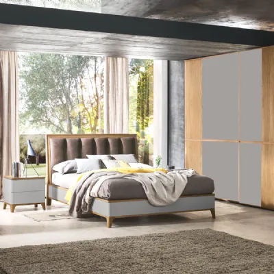 Camera da letto Fiori di loto Le fablier in legno in Offerta Outlet