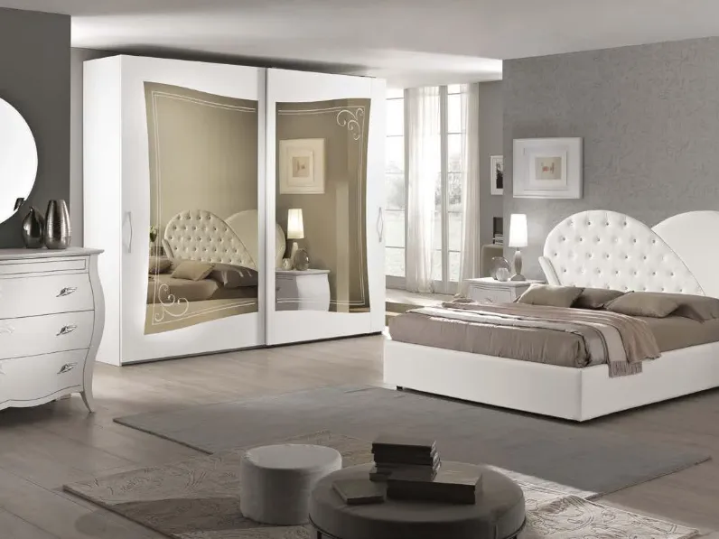 Camera da letto Spar Florence a prezzo scontato in laminato
