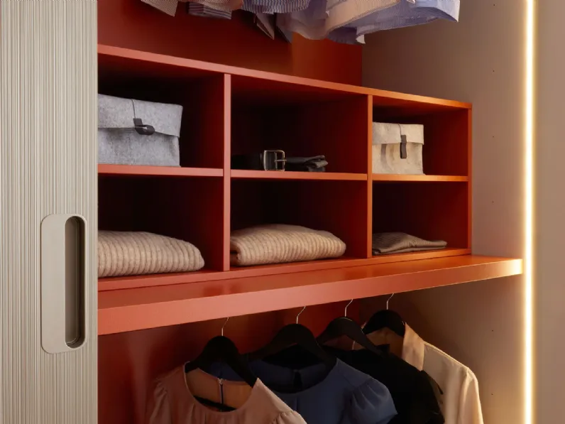 Camera da letto Diotti.com Focus wide e cleveland outlet a prezzo ribassato in laccato opaco