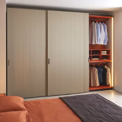 Camera da letto Diotti.com Focus wide e cleveland outlet a prezzo ribassato in laccato opaco