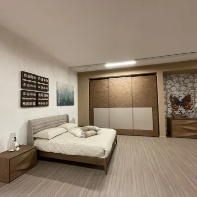 Camera da letto Fontana Napol in legno in Offerta Outlet