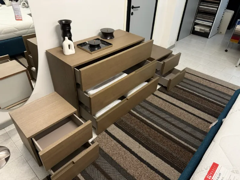 Camera da letto Fred Morassutti in legno in Offerta Outlet