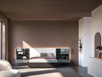 Camera da letto Orme Giako compongo night 07 a prezzo scontato in laccato opaco