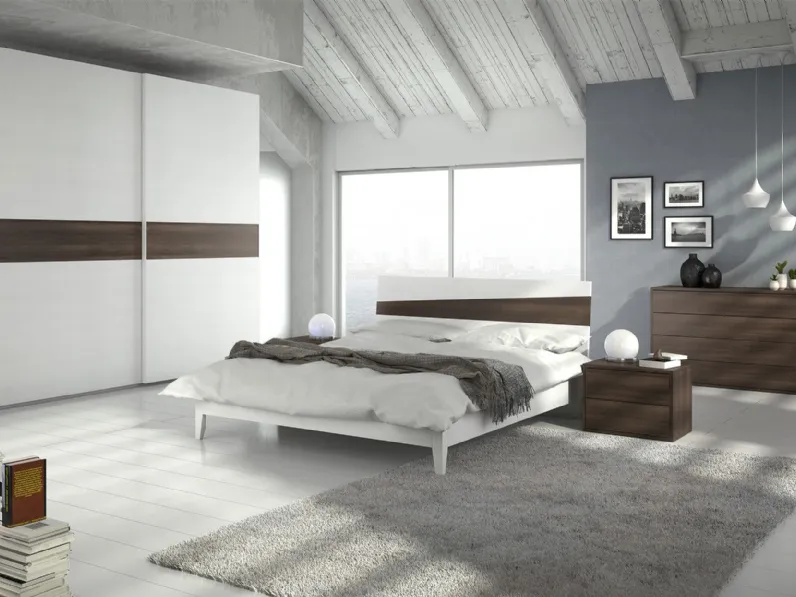 Camera da letto Venezia Giannei in laminato a prezzo scontato