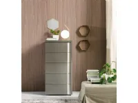 Camera da letto Abaco 129 Gierre mobili in laminato in Offerta Outlet