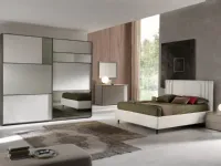 Camera da letto Gierre mobili Abaco 129 a prezzo ribassato in laminato