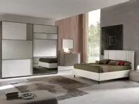 Camera da letto Abaco 129 Gierre mobili in laminato in Offerta Outlet