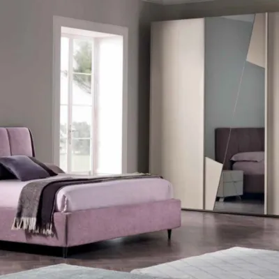 Camera da letto Camera da letto com.179 179 Gierre mobili in laminato scontata 