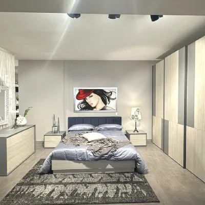 Camera da letto Global La casa moderna in laminato a prezzo scontato
