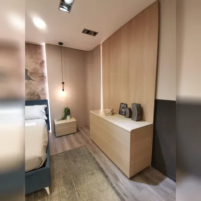 Camera da letto Glove Tomasella in laminato a prezzo scontato
