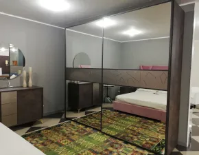Camera da letto Grazia Mobilpiu in laminato a prezzo Outlet