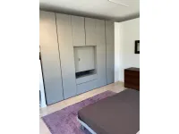 Camera da letto Caccaro Grid a prezzo scontato in laccato opaco