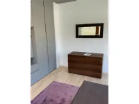Camera da letto Caccaro Grid a prezzo scontato in laccato opaco