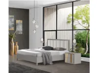 Camera da letto Gruppo  com comodini caterina  Mobilificio bellutti in legno a prezzo scontato