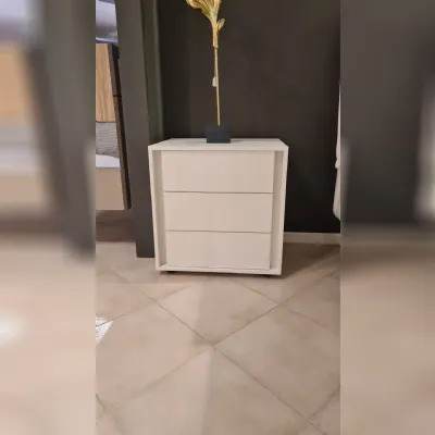 Camera da letto Tomasella Gruppo como' e comodini vip a prezzo ribassato in laminato
