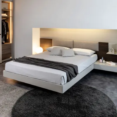 Camera da letto Gruppo letto california e arkansas pacific outlet Diotti.com in legno a prezzo scontato