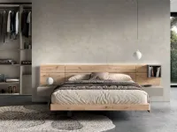 Camera da letto Gruppo letto hang Zg mobili in laminato a prezzo Outlet