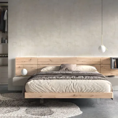 Camera da letto Gruppo letto hang Zg mobili in laminato a prezzo Outlet