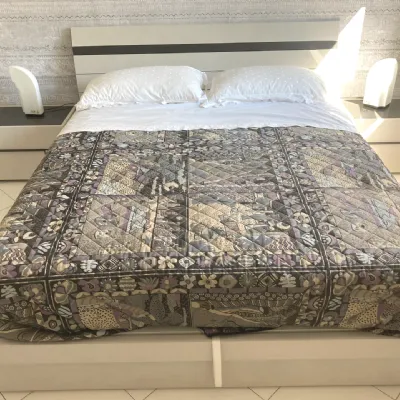Camera da letto Gruppo letto joker Tomasella in laminato scontata 