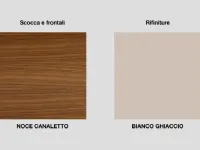 Camera da letto Gruppo lettozenit Le fablier in legno a prezzo Outlet