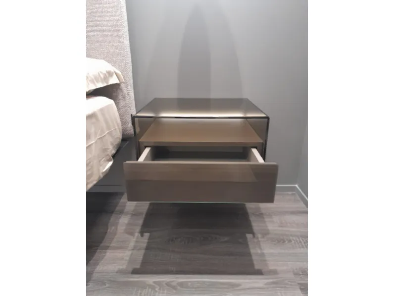 Camera da letto Hom Lago in laccato lucido in Offerta Outlet