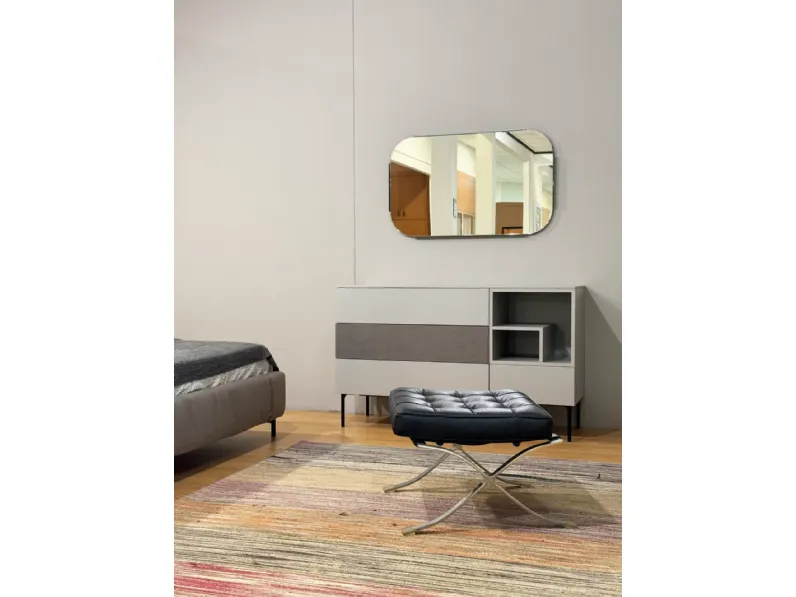 Camera da letto Homy sis 18 Santalucia in laminato in Offerta Outlet