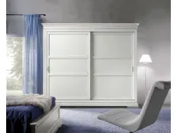 Camera da letto in legno progettata da Adele Mirandola a prezzo Outlet.