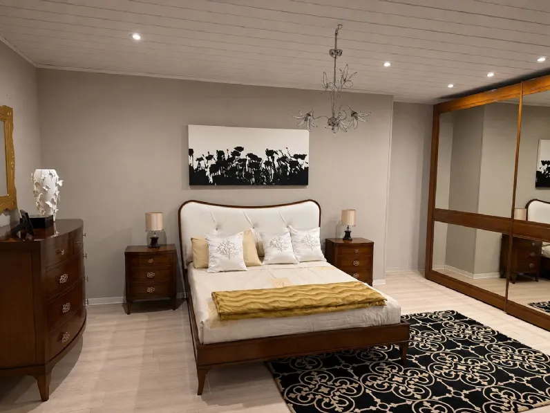 Camera da letto Le mimose Le fablier in legno a prezzo Outlet affrettati