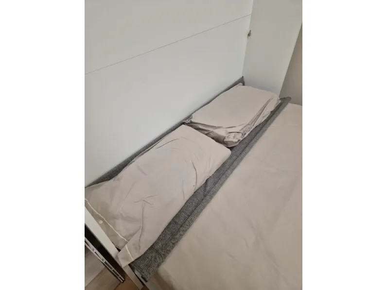 Camera da letto a scomparsa Maconi in laminato in Offerta Outlet