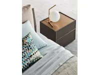 Camera da letto Sangiacomo Letto e gruppo letto con finitura bronzo a prezzo scontato in legno