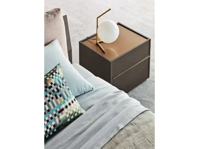 Camera da letto e gruppo letto con finitura bronzo Sangiacomo PREZZI OUTLET