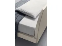 Camera da letto Letto in legno con  gruppo letto  Sangiacomo in laminato in Offerta Outlet