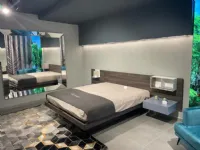 Camera da letto Letto miranda - gruppo gallia Tagliabue mobili in laccato opaco a prezzo scontato