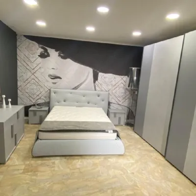 Camera da letto Link Giessegi in laminato a prezzo ribassato
