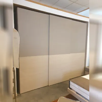 Camera da letto Logica Tomasella in laminato a prezzo Outlet