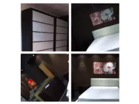 Camera da letto Lounge Rossetto arredamenti in legno a prezzo Outlet