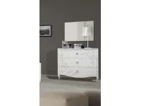Camera da letto Lucrezia Md work in legno a prezzo Outlet
