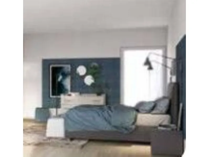 Camera da letto M308 Colombini casa in legno in Offerta Outlet
