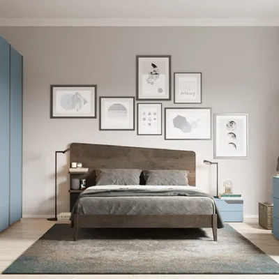 Scopri la Camera da letto M309 Colombini Casa in laminato a prezzo Outlet!