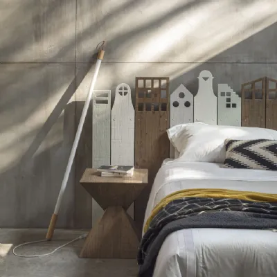 Camera da letto Manhattan Di.bi porte blindate in legno a prezzo ribassato