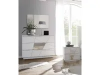 Camera da letto Marsiglia Md work in laccato opaco a prezzo Outlet