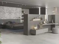 Camera da letto Martina Artigianale in legno scontata 